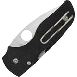 Spyderco Lil Native Folding Knife - G10 Handle With S35VN Blade For EDC And Compact Everyday Carry by Spyderco