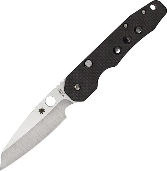 Spyderco Smock Compression Lock Knife With Premium S30V Blade And Carbon Fiber G10 Handle For EDC Enthusiasts by Spyderco