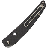 Spyderco Ikuchi Compression Lock EDC Knife CPM S30V Satin Blade Carbon Fiber G10 Handle For Everyday Carry Enthusiasts by Spyderco