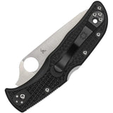 Spyderco Endela Lockback Blue Line EDC Knife - VG-10 Satin Blade Partially Serrated Blue Line Charity Edition by Spyderco