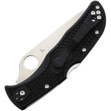Spyderco Endela Lockback Red Line Edition Knife For First Responders - FRN Handle And 3.5 Inch VG10 Serrated Blade by Spyderco
