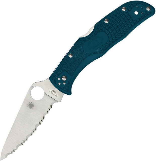 Spyderco Endela Lockback Blue C243FSK390 by Spyderco