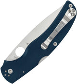 Spyderco Native Chief Lockback Knife - CPM SPY27 Blade With Cobalt Blue G10 Handle For Everyday Carry by Spyderco