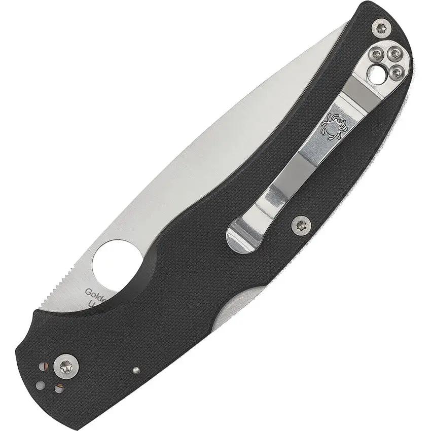Spyderco Native Chief Lockback EDC Knife - Premium CPM S30V Blade With Black G10 Handle by Spyderco