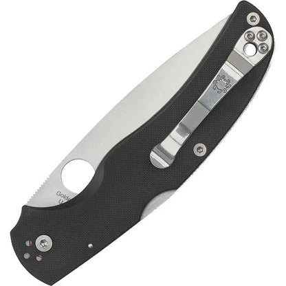 Spyderco Native Chief Lockback EDC Knife - Premium CPM S30V Blade With Black G10 Handle by Spyderco