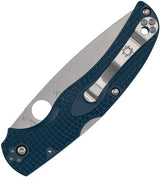 Spyderco Native Chief Lockback Blue FRN Handle CPM SPY27 EDC Knife - High-Performance Everyday Carry by Spyderco