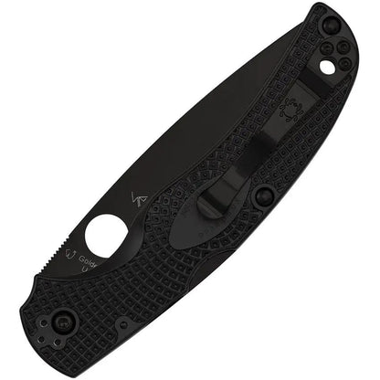 Spyderco Native Chief Lockback Serrated CTS-BD1 4-Inch DLC Coated Blade EDC Knife For Everyday Carry by Spyderco