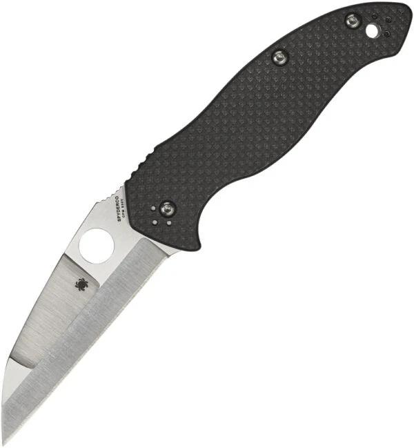 Spyderco Canis Compression Lock Knife CF G10 Handle S30V Wharncliffe Blade For EDC Enthusiasts by Spyderco