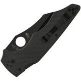 Spyderco Yojumbo Compression Lock Folding Knife - 4-Inch CPM S30V Blade With DLC Black Coating And G10 Handle by Spyderco