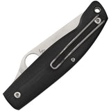 Spyderco Pattadese Linerlock EDC Knife - Premium Bohler M390 Satin Blade With G10 Handle And Thumb Pull Clip by Spyderco