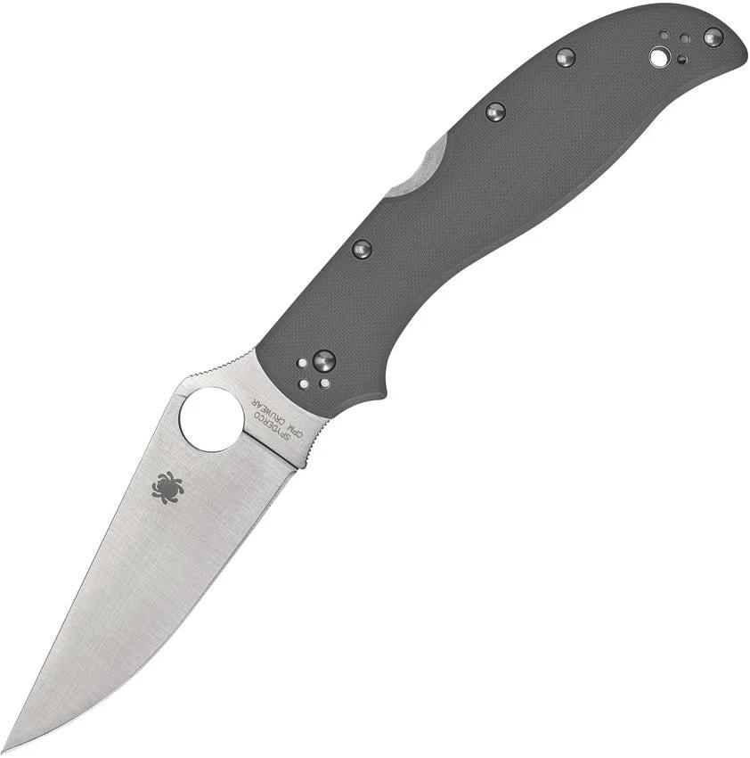 Spyderco Stretch 2 XL Lockback Gray C258GPGYCW by Spyderco