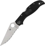 Spyderco Stretch 2 XL Lockback Serrated VG10 Blade For EDC Enthusiasts And Outdoor Use by Spyderco