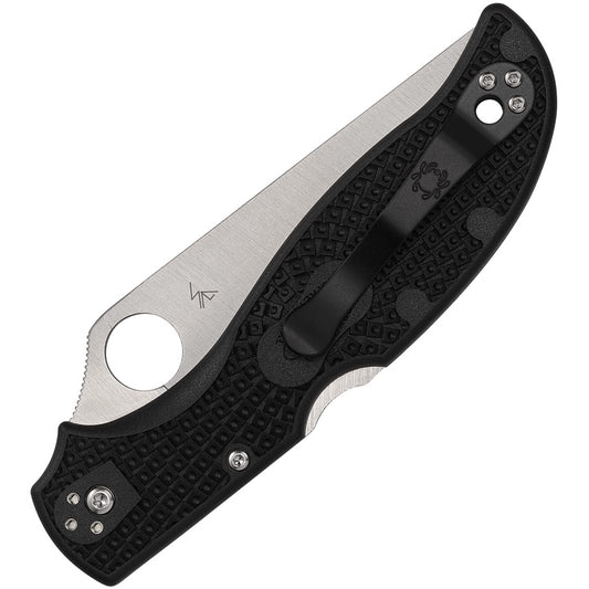 Spyderco Stretch 2 XL Lockback Serrated VG10 Blade 4 Inch - High Performance Folding Knife For EDC And Outdoor Use by Spyderco