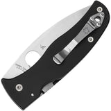 Spyderco Bodacious Compression Lock Knife For EDC Enthusiasts - Black G10 Handle With CPM S30V Blade by Spyderco