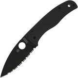 Spyderco Bodacious Compress Blk DLC C263GSBK by Spyderco