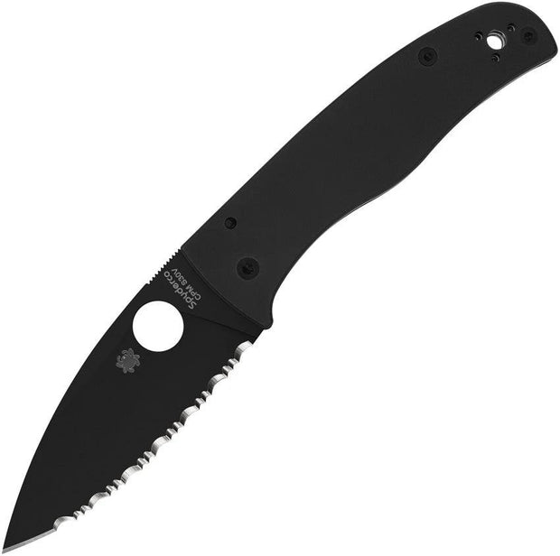 Spyderco Bodacious Compress Blk DLC C263GSBK by Spyderco