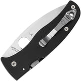 Spyderco Bodacious Compression Black G10 Knife - Serrated CPM S30V Blade For EDC Tough Tasks by Spyderco
