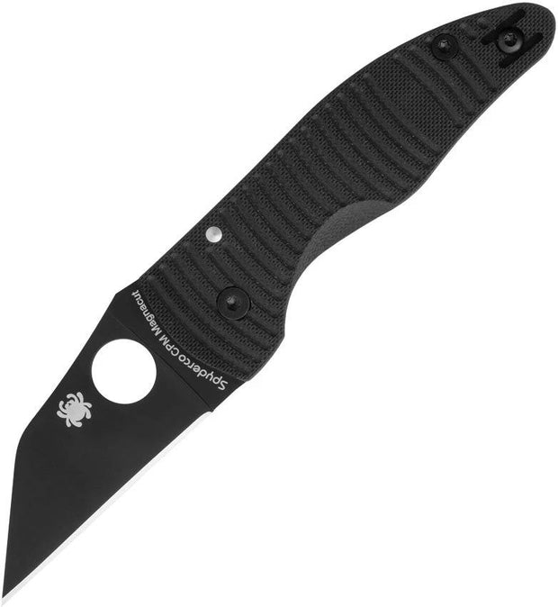 Spyderco MicroJimbo Compress Lock Wharncliffe CPM MagnaCut DLC Knife For Premium EDC Enthusiasts by Spyderco