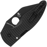Spyderco MicroJimbo Compress Lock Wharncliffe CPM MagnaCut DLC Knife - Precision Everyday Carry by Spyderco