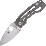 Spyderco PITS 2 SlipIt Knife With Premium Titanium Handle And M398 Satin Blade For EDC Enthusiasts by Spyderco