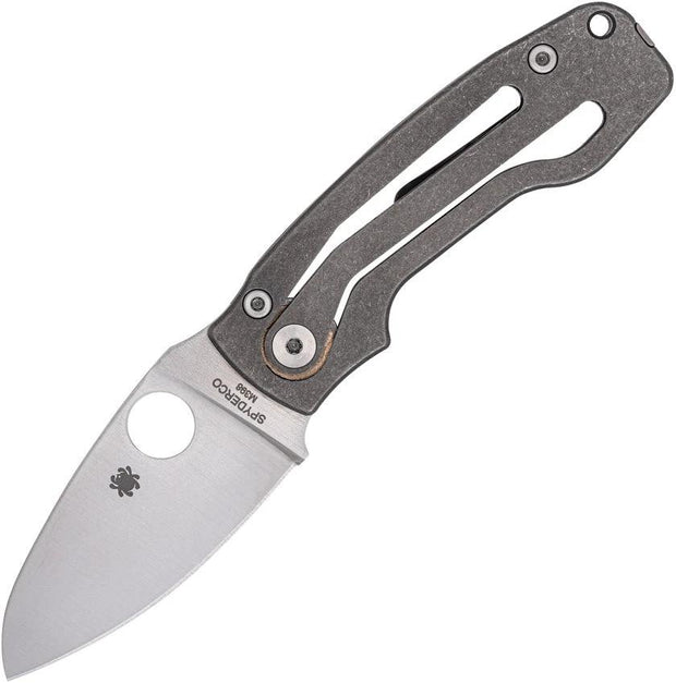 Spyderco PITS 2 SlipIt Knife With Premium Titanium Handle And M398 Satin Blade For EDC Enthusiasts by Spyderco