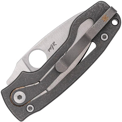 Spyderco PITS 2 SlipIt Knife - Premium Titanium Handle And M398 Satin Blade For EDC Enthusiasts by Spyderco