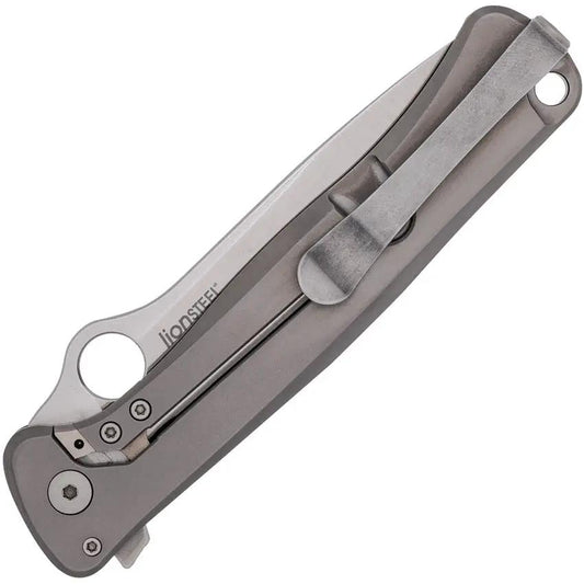 Spyderco Slym Reeve Integral Lock Knife - M390 Blade Titanium Frame With Carbon Fiber Inlay Premium EDC by Spyderco
