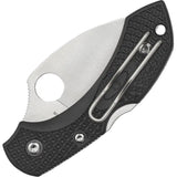 Spyderco Dragonfly 2 Lockback Knife - Compact EDC With VG10 Wharncliffe Satin Blade And FRN Handle Clip by Spyderco