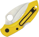 Spyderco Dragonfly 2 Salt Lockback Knife - Corrosion Resistant Hawkbill Blade For Saltwater EDC by Spyderco
