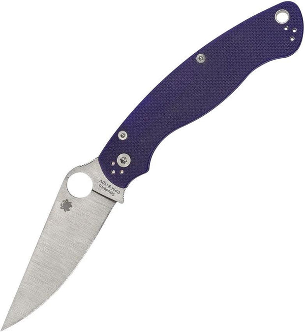 Spyderco Military 2 Linerlock Dark Blue C36GPDBL2 by Spyderco