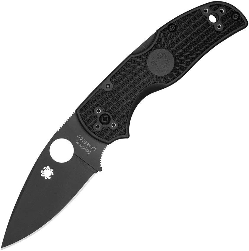 Spyderco Native 5 Lockback Plain C41PBBK5 by Spyderco
