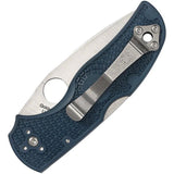 Spyderco Native 5 Lockback Knife Blue FRN Handle 3 Inch CPM SPY27 Blade - For Everyday Carry EDC Enthusiasts by Spyderco