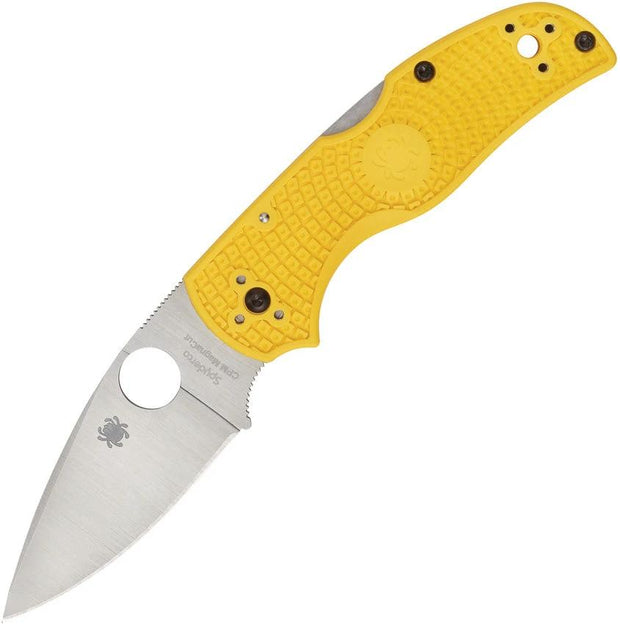 Spyderco Native 5 Salt Lockback Yellow C41PYL5 by Spyderco