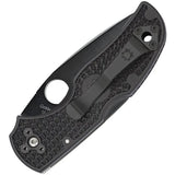 Spyderco Native 5 Lockback Serrated Folding Knife S30V Blade With Black FRN Handle For Everyday Carry by Spyderco