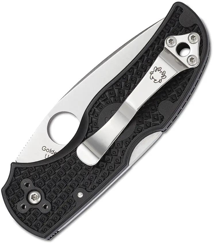 Spyderco Native 5 Lockback Serrated - 3-Inch CPM S35VN Blade, FRN Handle for Everyday Carry by Spyderco