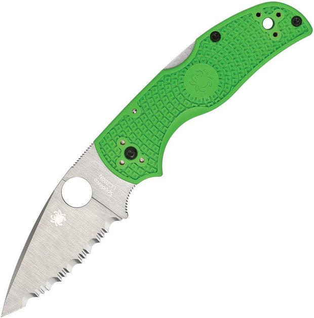 Spyderco Native 5 Salt Lockback Green C41SGR5 by Spyderco