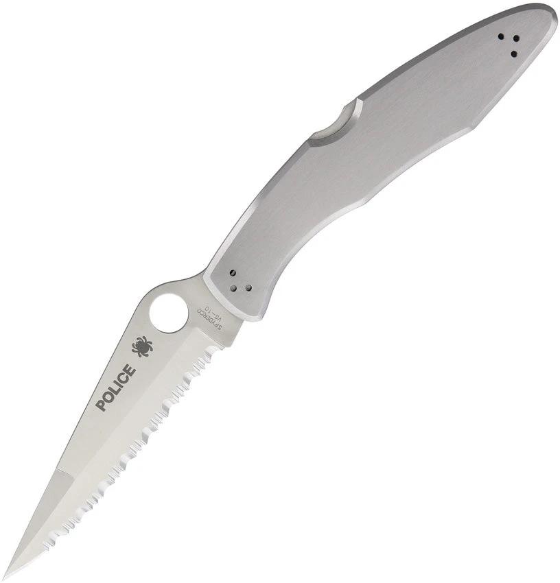 Spyderco Police Model Lockback Serr C07S by Spyderco