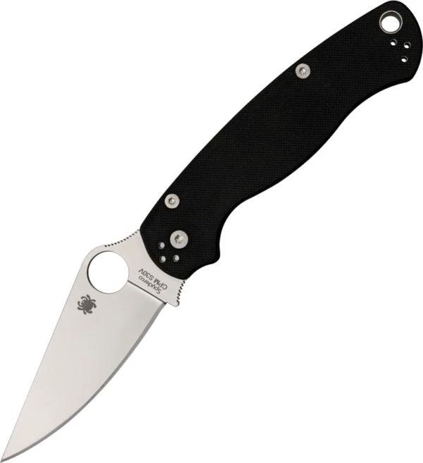 Spyderco Para Military 2 Comp Lock High Performance EDC Knife With S45VN Blade And Textured G10 Handle by Spyderco