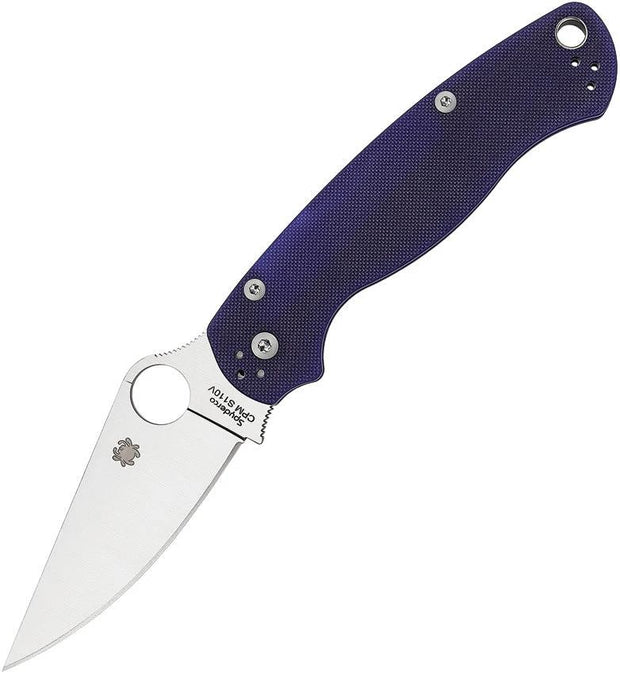 Spyderco Para Military 2 Comp Lock Blue C81GPDBL2 by Spyderco