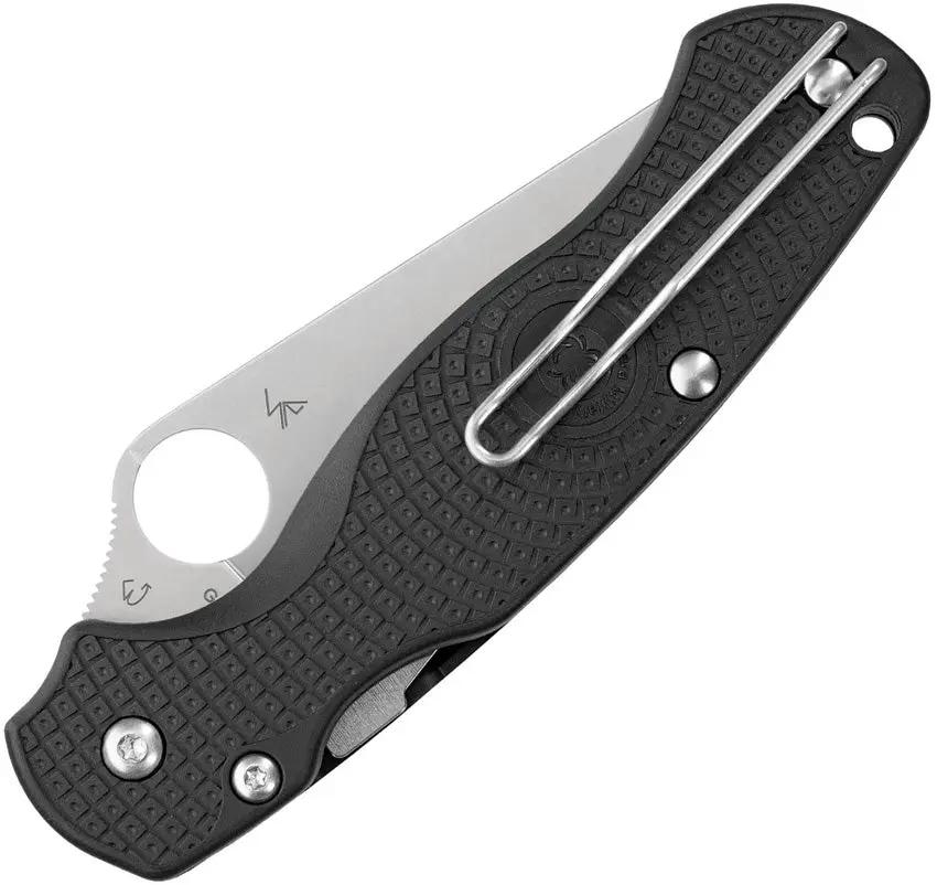 Spyderco Para Military 2 Compression Lock Knife CTS BD1 Satin Blade For EDC Enthusiasts by Spyderco