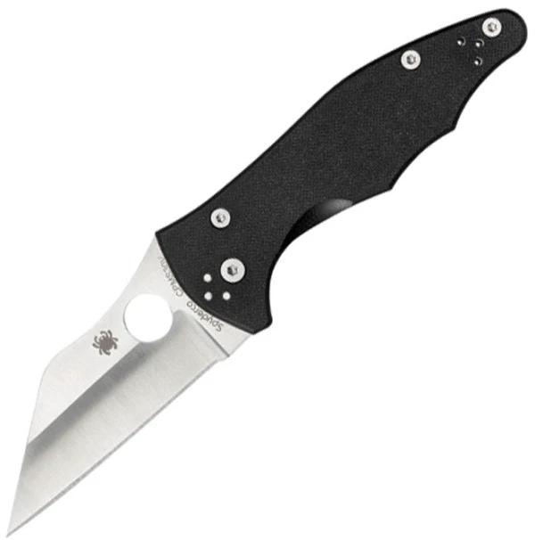 Spyderco Yojimbo 2 Compression Lock Wharncliffe CPM S30V Blade G10 Handle EDC Knife for Enthusiasts by Spyderco