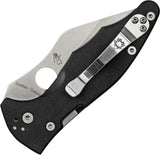 Spyderco Yojimbo 2 Compression Lock Wharncliffe CPM S30V Blade EDC Knife - Precise, Reliable Everyday Carry by Spyderco