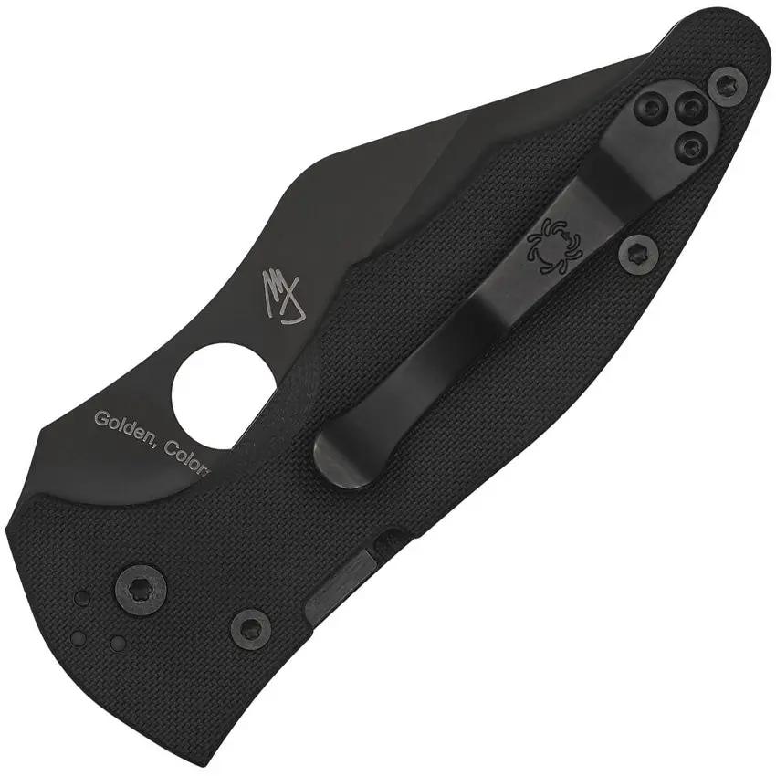 Spyderco Yojimbo 2 - CPM S30V Wharncliffe Blade With DLC Coated Black G10 Handle For EDC Designed By Michael Janich by Spyderco