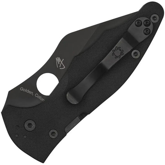 Spyderco Yojimbo 2 - CPM S30V Wharncliffe Blade With DLC Coated Black G10 Handle For EDC Designed By Michael Janich by Spyderco