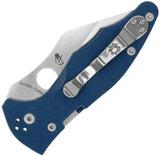 Spyderco Yojimbo 2 CPM SPY27 Knife Blue G10 Handle Compression Lock For Everyday Carry Precision by Spyderco