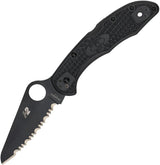 Spyderco Salt 2 Lockback Serrated C88SBBK2 by Spyderco