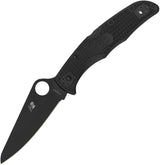 Spyderco Pacific Salt 2 Lockback Knife TiNi Coated H2 Steel Blade Corrosion Resistant For Outdoor Adventurers by Spyderco