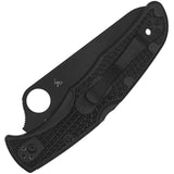 Spyderco Pacific Salt 2 Lockback Knife TiNi Coated H2 Steel Blade - Corrosion Resistant For Outdoor Adventurers by Spyderco