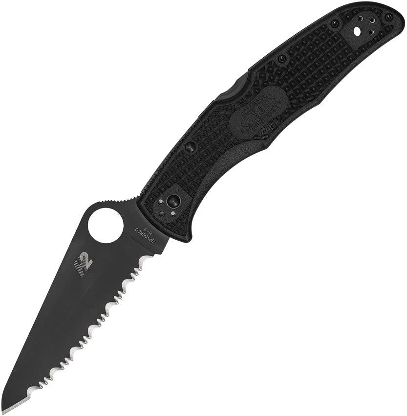 Spyderco Pacific Salt 2 Lockback Black C91SBBK2 by Spyderco