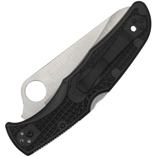 Spyderco Pacific Salt 2 Lockback Knife - Saltwater Ready EDC With Corrosion Resistant H2 Steel Serrated Blade by Spyderco